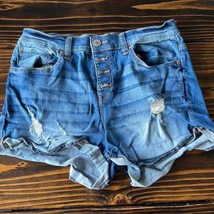 Express Denim Shorts - Size 8